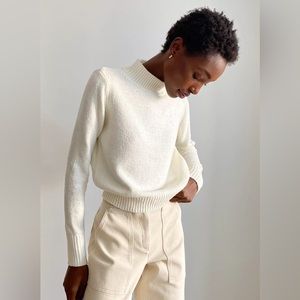 Aritzia Wilfred Free Essential Chenille Turtleneck Sweater